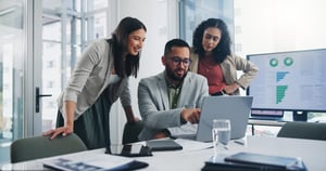 tech team optimizing connectivity costs